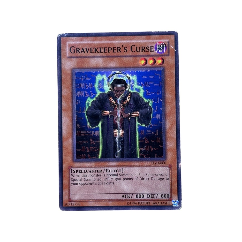 Yu-Gi-Oh! Trading Card Dark Gravekeeper's Curse PGD-060 Common‎ Pharaonic
